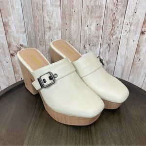 JustFab Jenica Slip-On Clog/Mule Size 7.5 Women